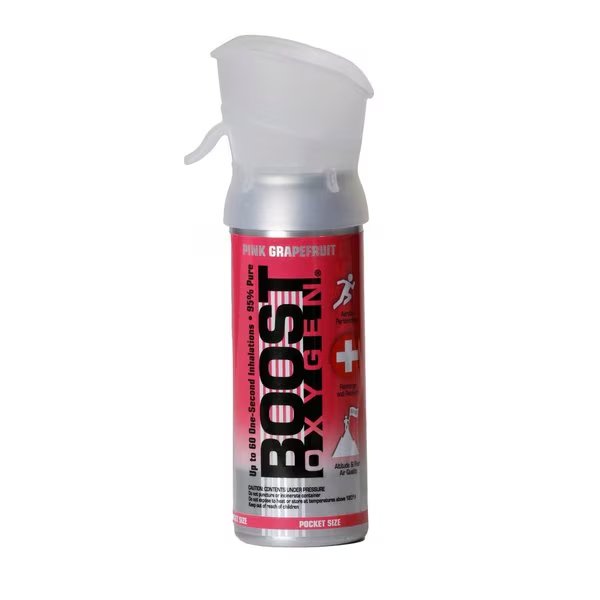 Portable 95% Pure Supplemental Oxygen, 3L, Pink Grapefruit, Boost Oxygen, Mfr#: 304